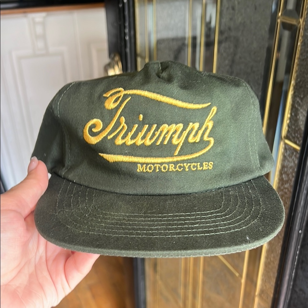 Triumph Motorcycles Green Cap
